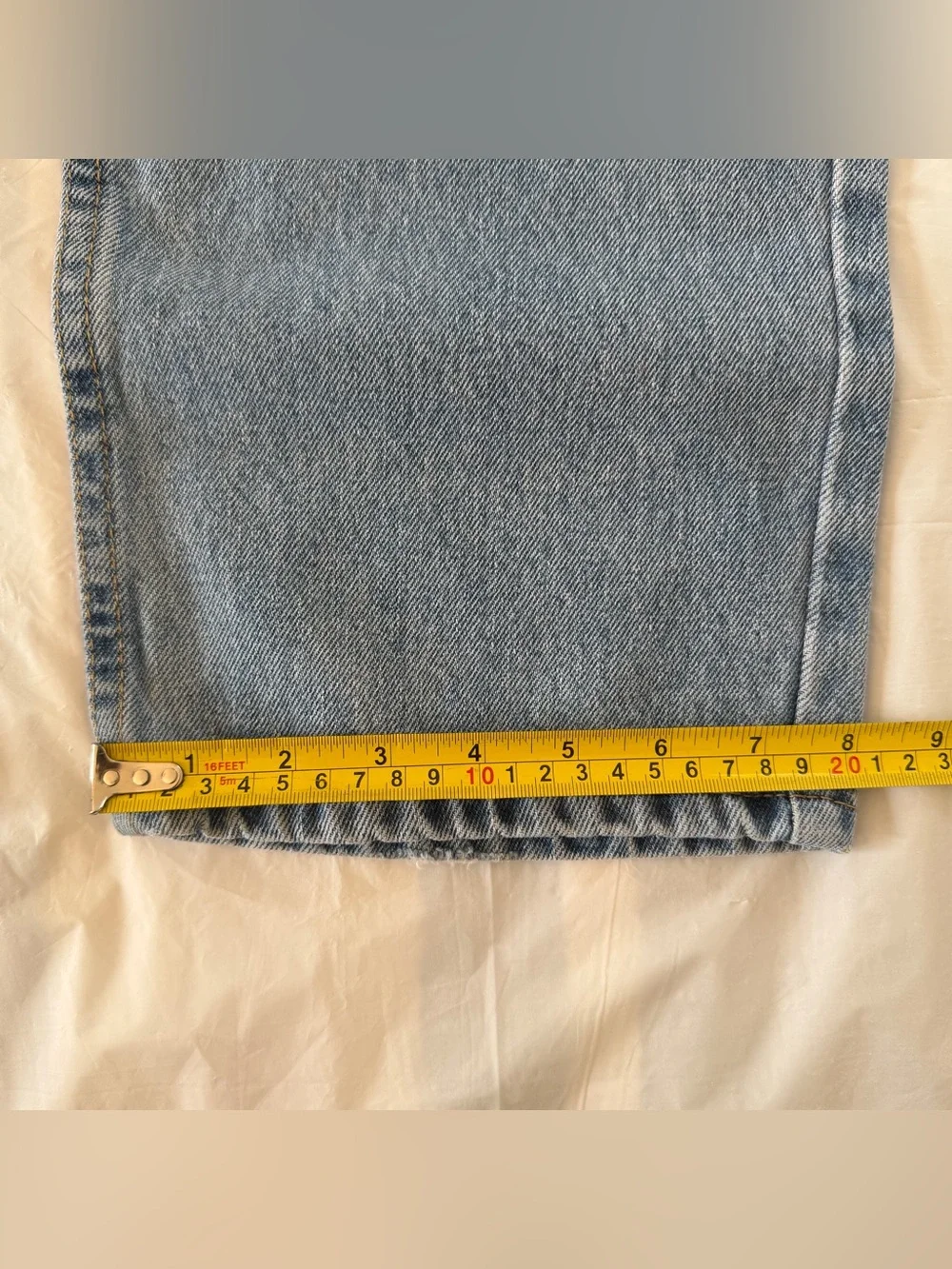 Levi's 550 Men's Light Blue Relaxed Straight Jeans 34x28